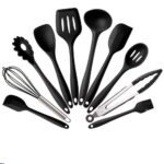 Conjunto de utensilios para cocina de silicona, antiadherentes y ecológico