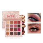 Paleta de maquillaje de 16 colores, sombra de ojos pigmentada