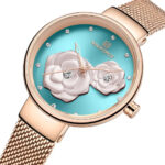 Reloj de moda Flower Luxury Ladies