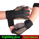 Guantes de entrenamiento de medio dedo