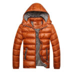 Chaqueta de algodón para hombre, Parkas gruesas térmicas