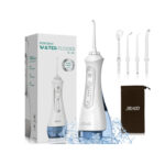 Irrigador Dental Portátil, Hilo Portátil, Limpieza con Agua, Recargable por USB, 3 Modos, IPX7, 200 ml, SG833, Accesorio para Limpiar Dientes