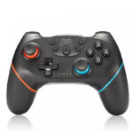 Mandos para Switch, Mando Switch Inalámbrico para Switch/OLED/Lite/Pro con Función Wake, Mandos Bluetooth Mando Pro Controller Mando pc con Gyro Axis/Dual Shock/ Función Turbo y Captura de pantalla