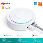 Centro de enlace Zigbee 3,0, Control remoto inalámbrico por voz, compatible con Homekit, Tuya, Smart Home Bridge, para Alexa y Google Home