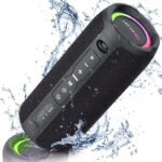 Altavoz Bluetooth portátil S49PRO, caja de sonido potente, resistente al agua IPX6, bajos potentes, Emparejamiento Dual, altavoz inalámbrico verdadero, 20W