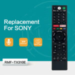 Mando a distancia de TV por voz RMF-TX300E, reemplazo de Bravia Series para Sony 4K Ultra HD Smart LED TV RMF-TX310E